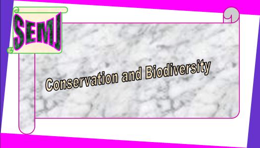 Conservation and Biodiversity