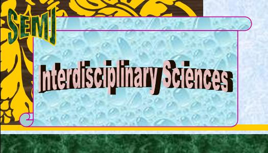 Interdisciplinary Sciences