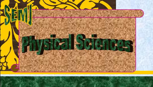 Physical Sciences