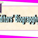 editors biography