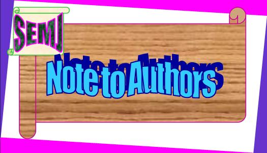 note to authors