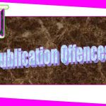 publication offences